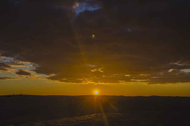 106 - Tunez - Ong Djmel - atardecer en el desierto